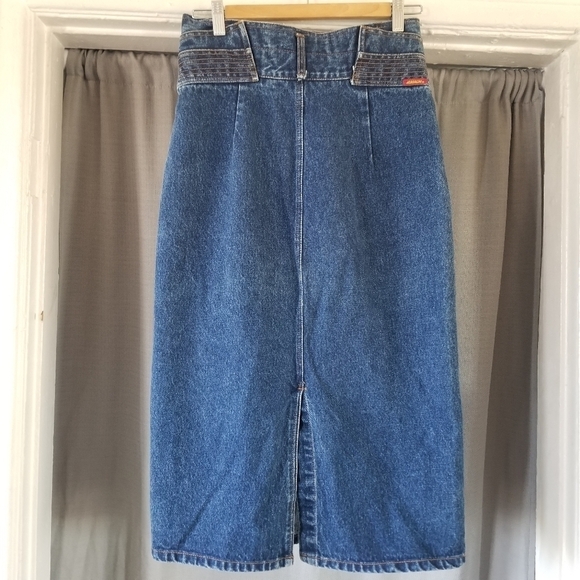 Vintage Jordache | Maxi Denim Skirt - Picture 2 of 7